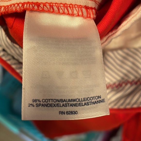 Lands End red chinos size 8 - Picture 8 of 8